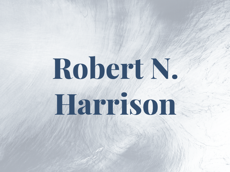 Robert N. Harrison