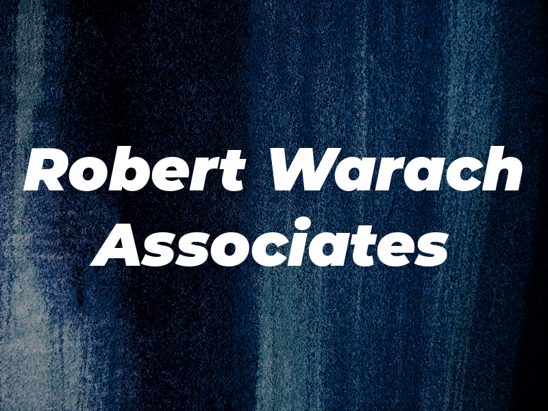 Robert Warach & Associates