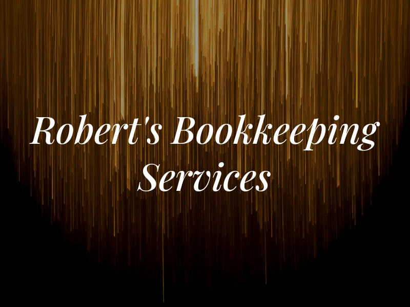 Robert's Tax & Bookkeeping Services