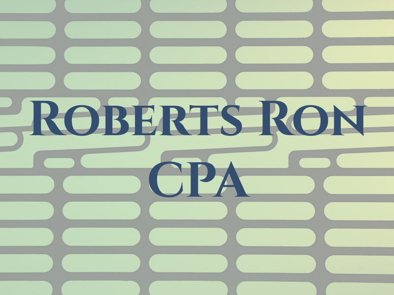 Roberts Ron CPA