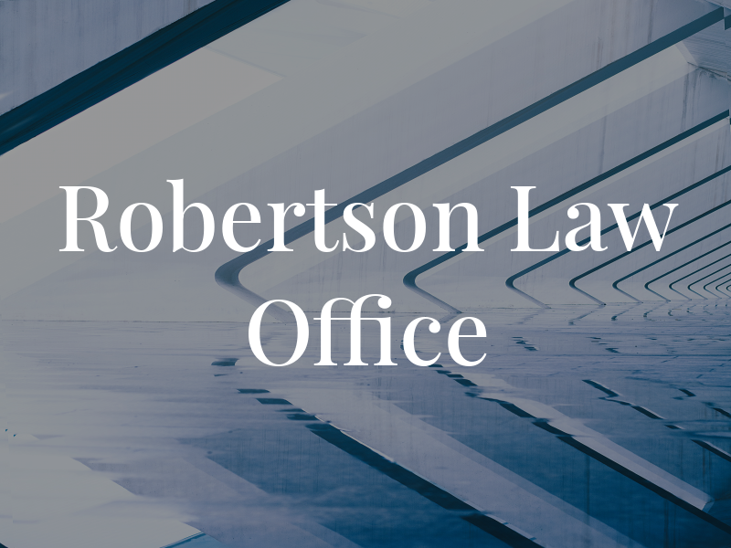 Robertson Law Office