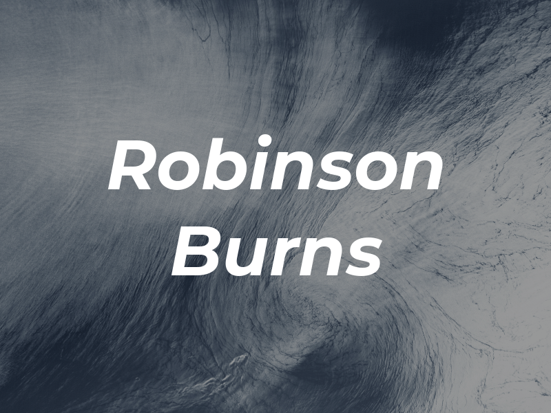 Robinson Burns