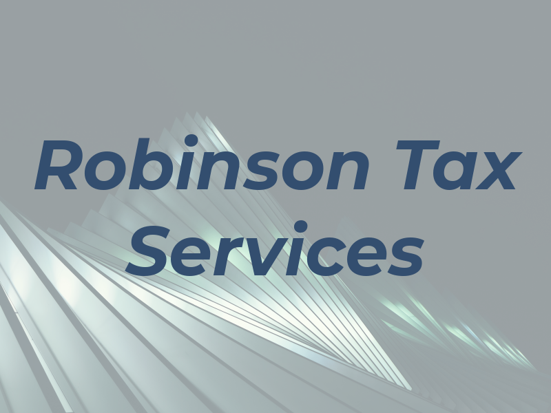 Robinson Tax Services