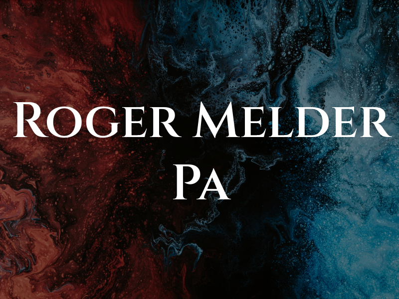 Roger Melder Pa