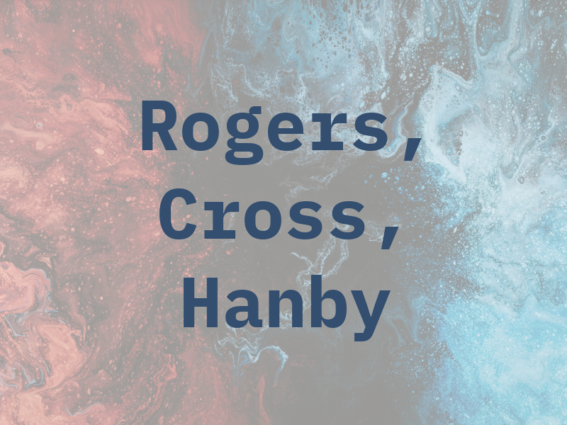 Rogers, Cross, Hanby & Co.