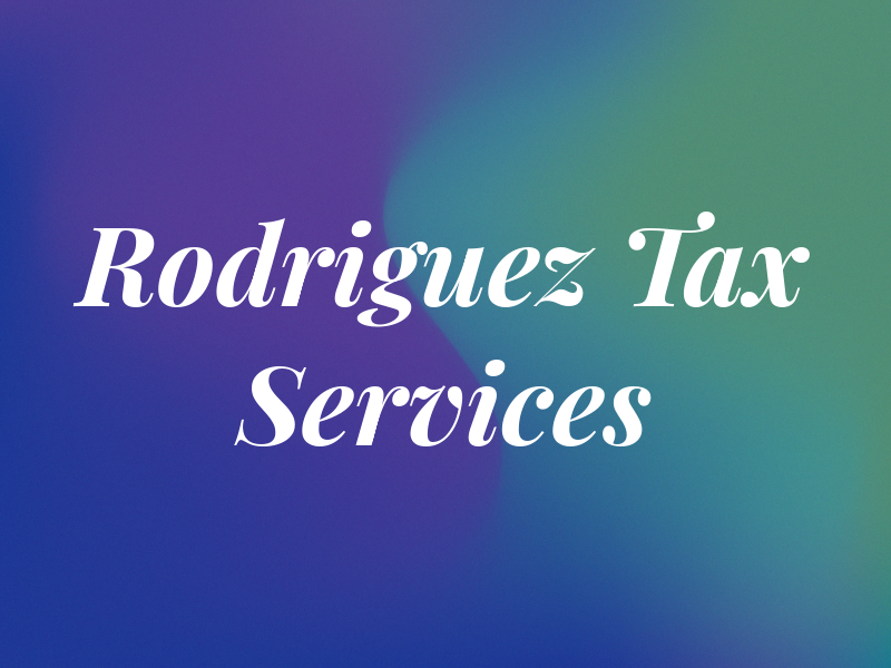 Rodriguez Tax Services