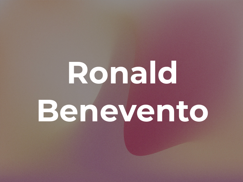 Ronald Benevento