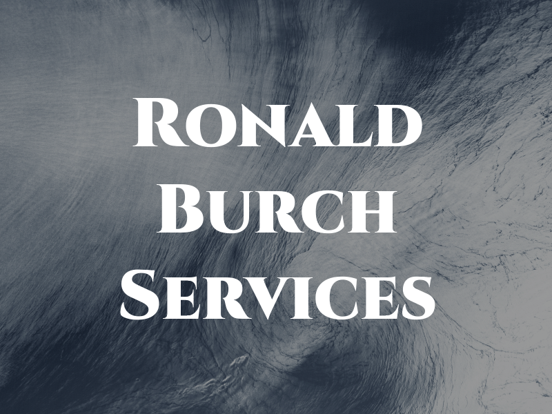 Ronald Burch Tax Services