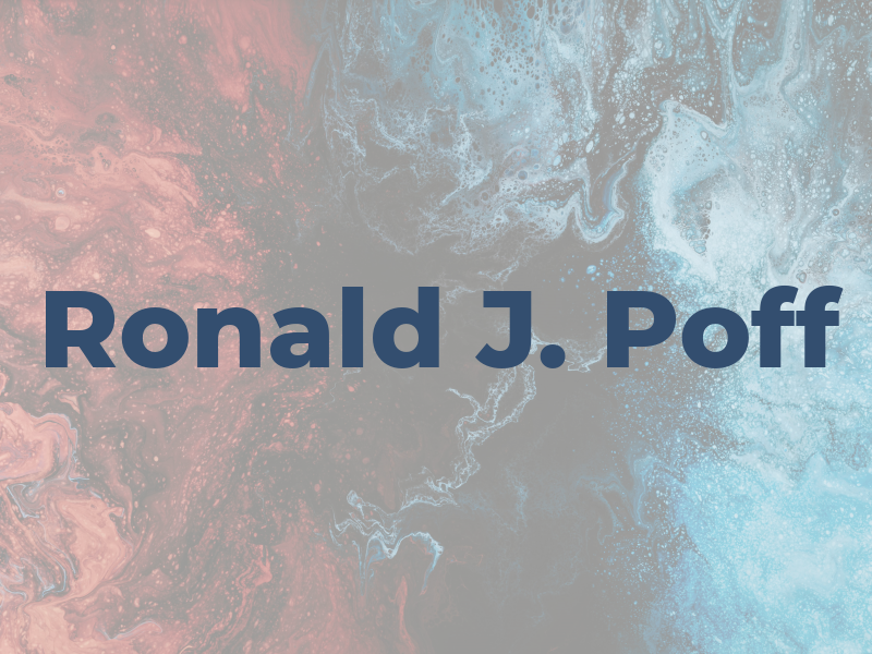 Ronald J. Poff