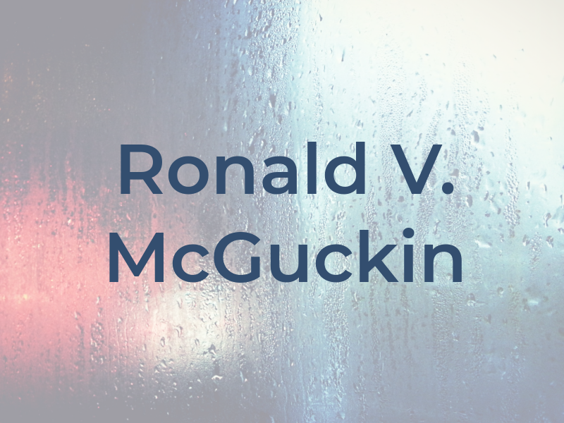 Ronald V. McGuckin