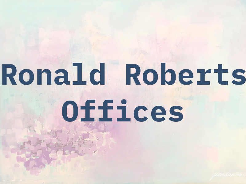 Ronald W Roberts Law Offices