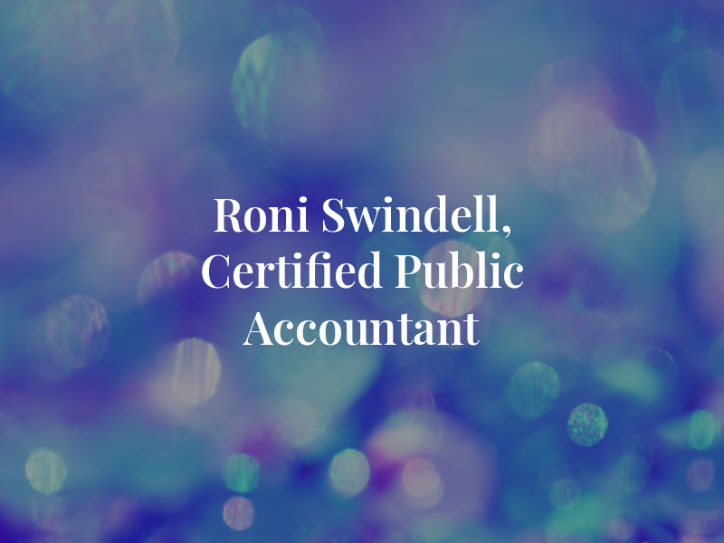 Roni Swindell, Certified Public Accountant