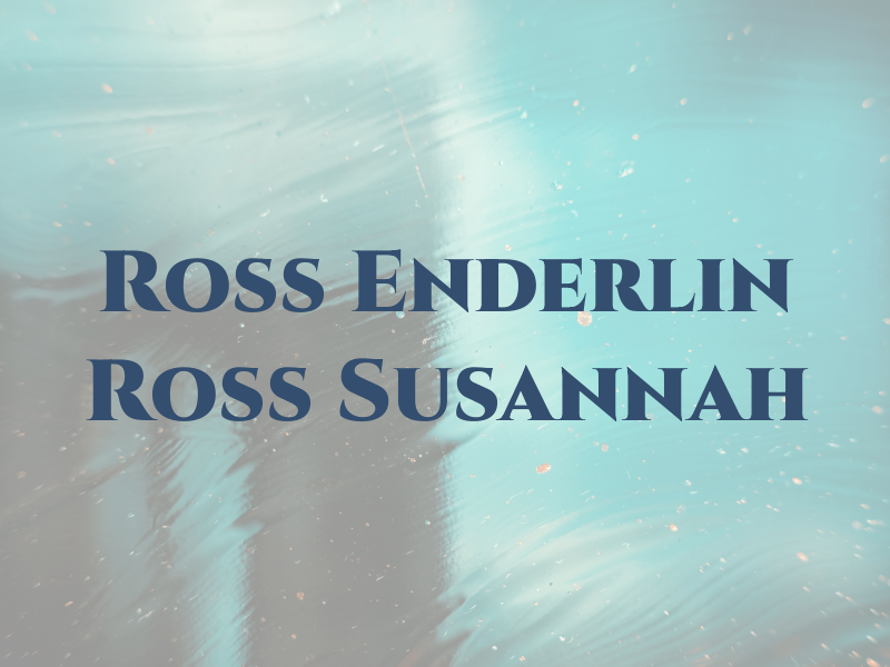 Ross & Enderlin Pa: Ross Susannah