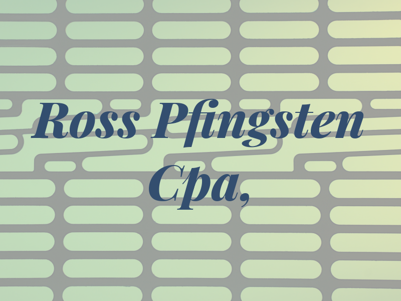 Ross Pfingsten Cpa, PA