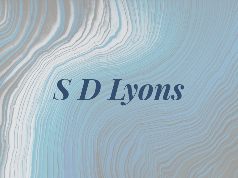 S D Lyons