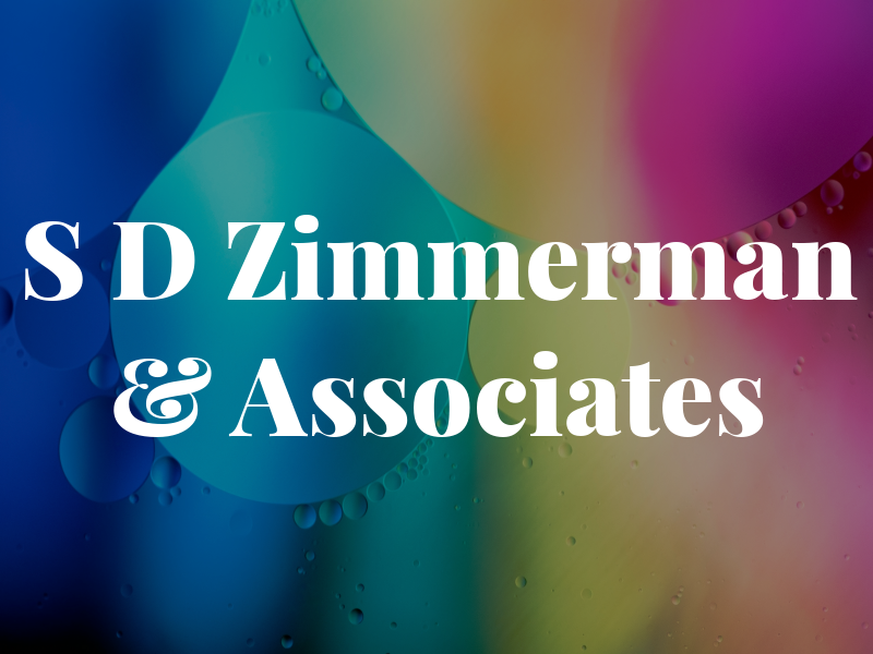S D Zimmerman & Associates