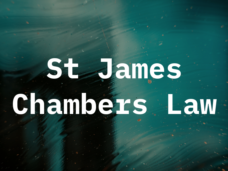St James Chambers Law