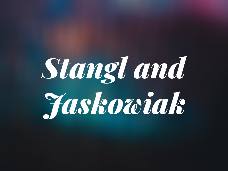 Stangl and Jaskowiak
