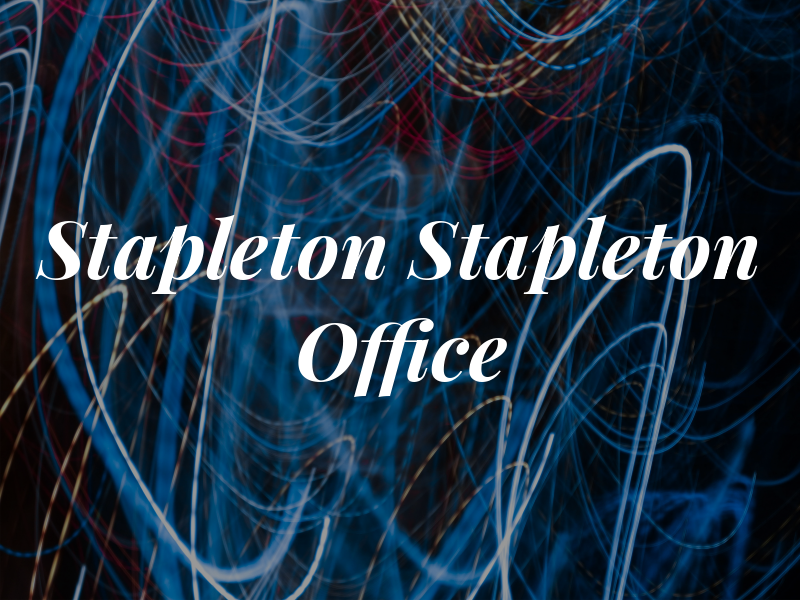 Stapleton & Stapleton Law Office