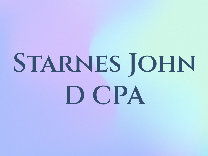 Starnes John D CPA