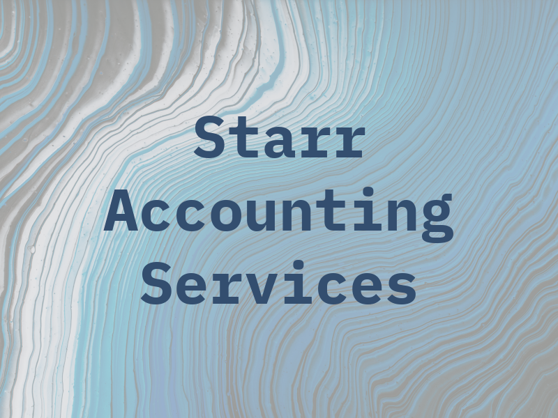 Starr Accounting Services