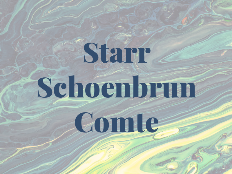 Starr Schoenbrun & Comte