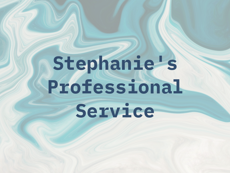 Stephanie's Professional Tax Service