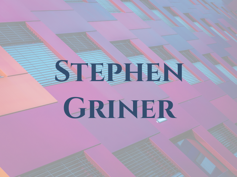 Stephen Griner