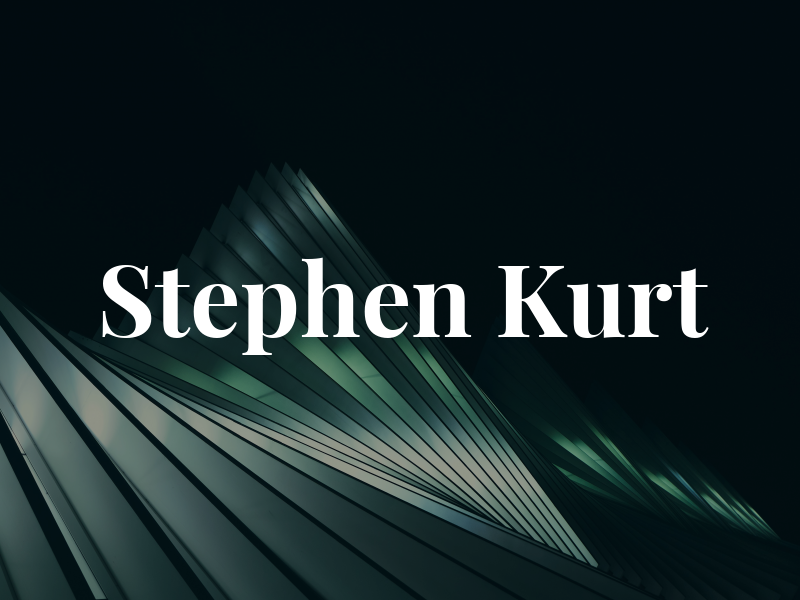 Stephen Kurt