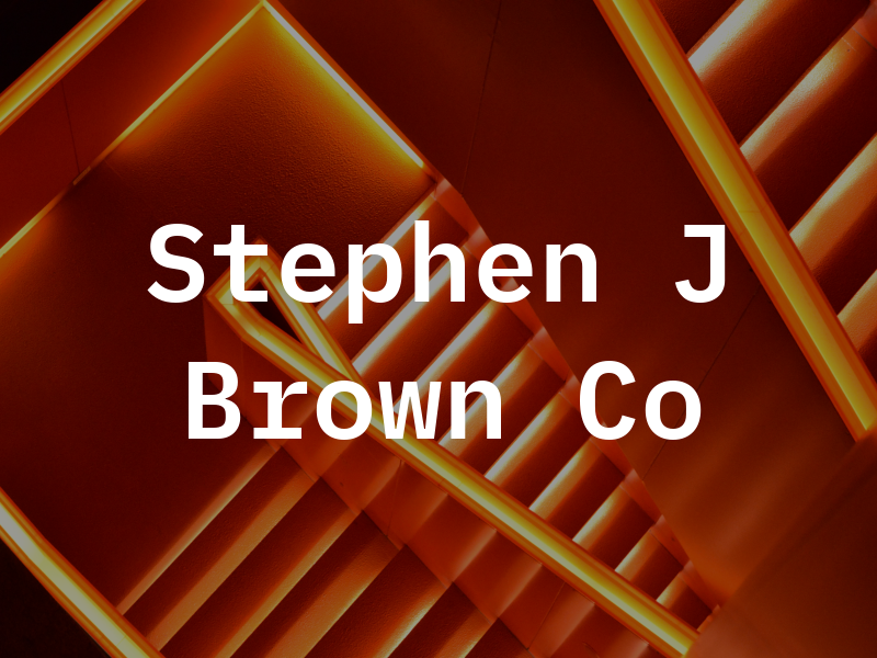 Stephen J Brown Co