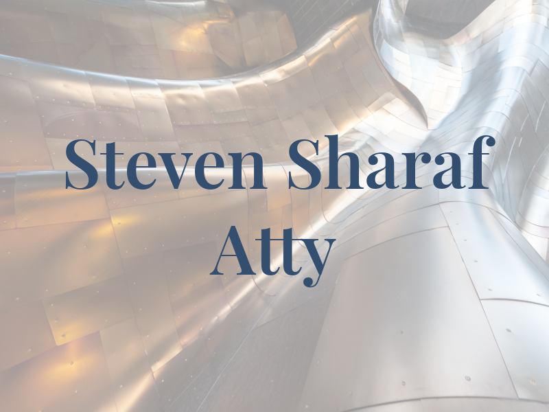 Steven C Sharaf Atty At Law