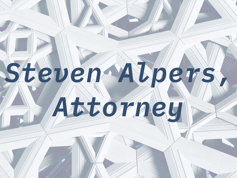 Steven J. Alpers, Attorney At Law