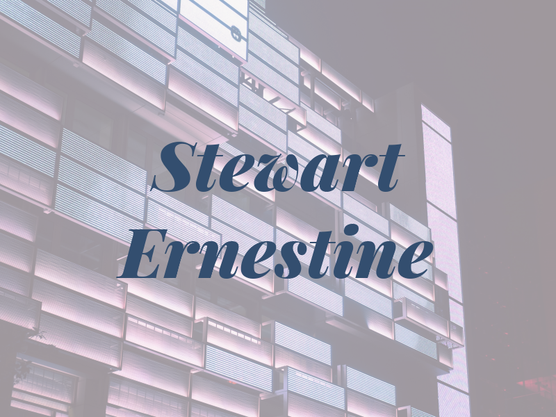 Stewart Ernestine