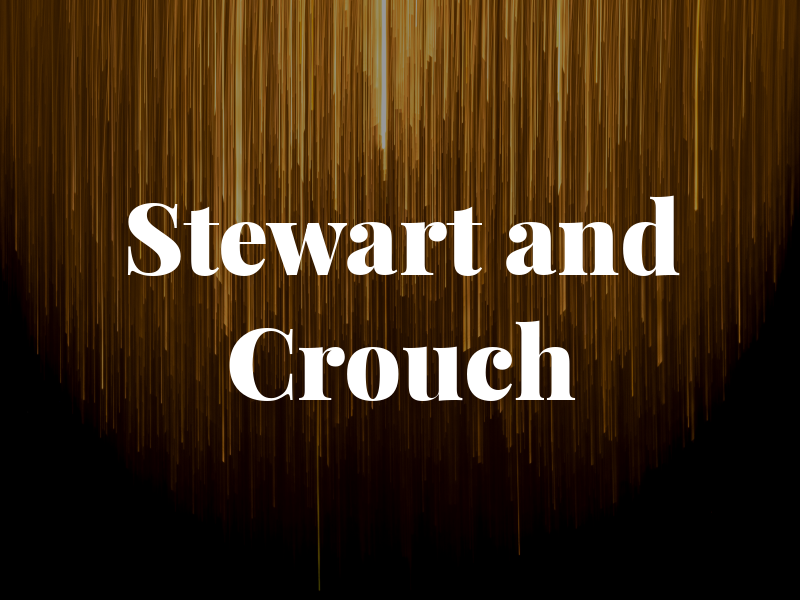 Stewart and Crouch
