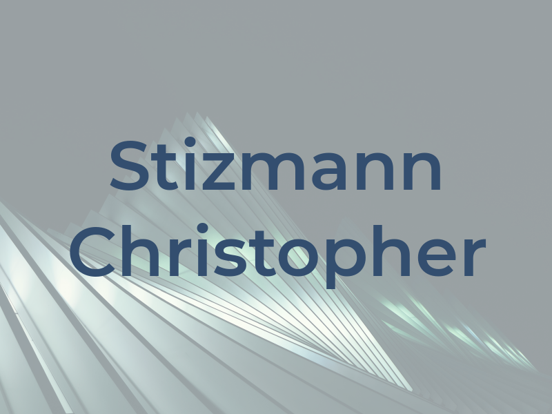 Stizmann Christopher