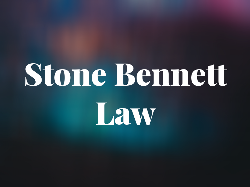 Stone Bennett Law
