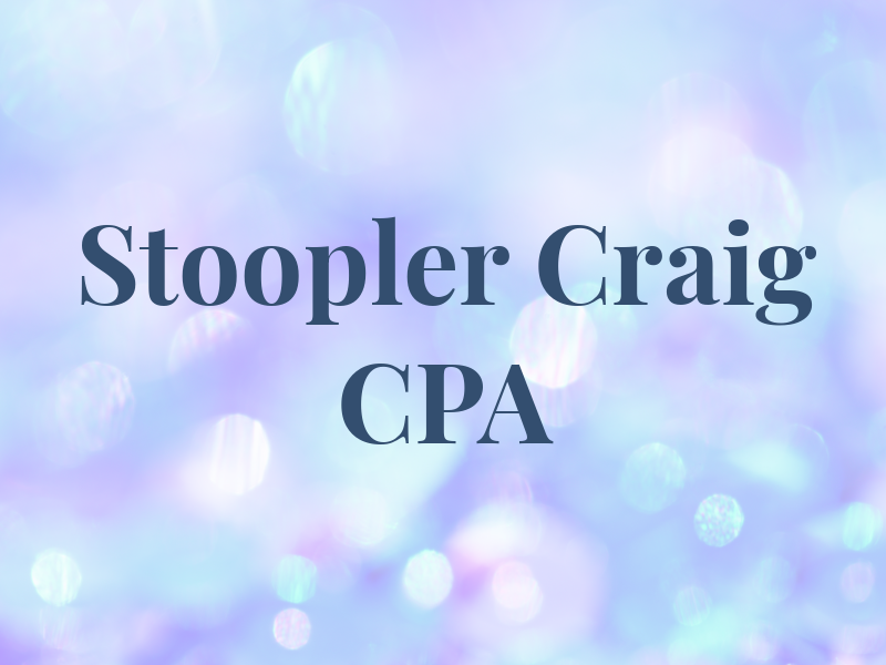 Stoopler Craig CPA