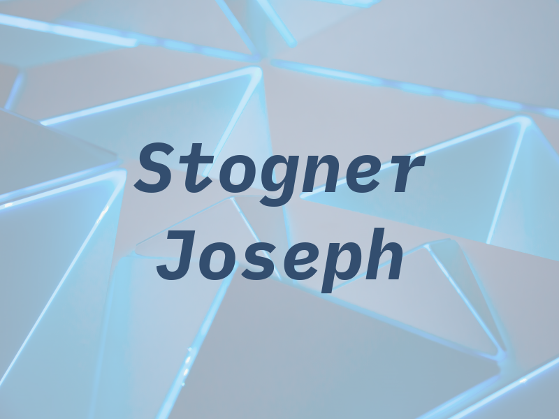 Stogner Joseph