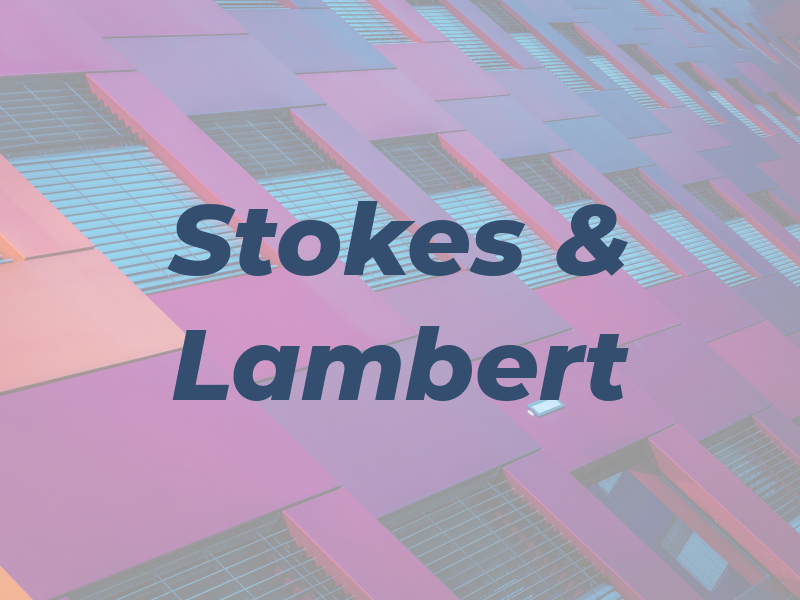 Stokes & Lambert
