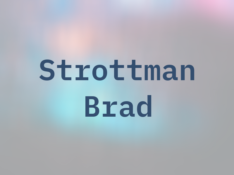 Strottman Brad
