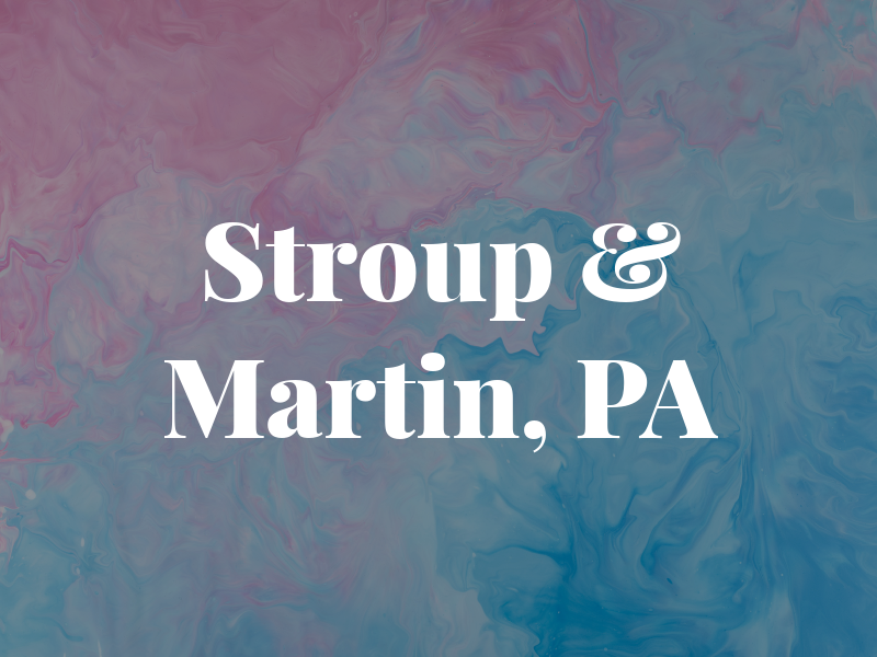 Stroup & Martin, PA