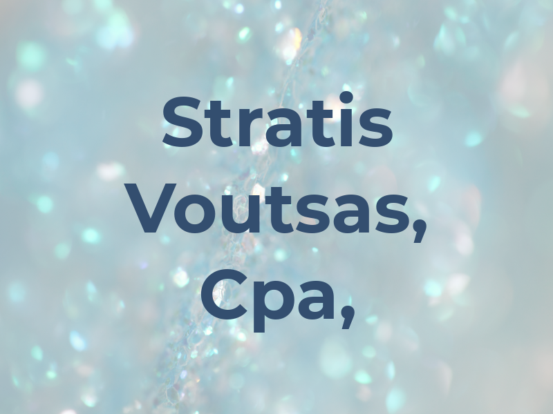 Stratis A. Voutsas, Cpa, CFF