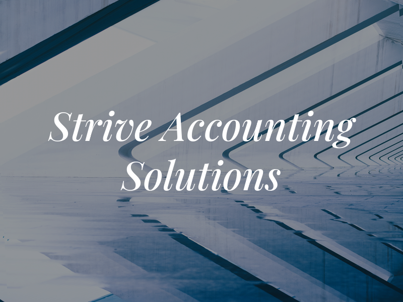 Strive Accounting & Tax Solutions