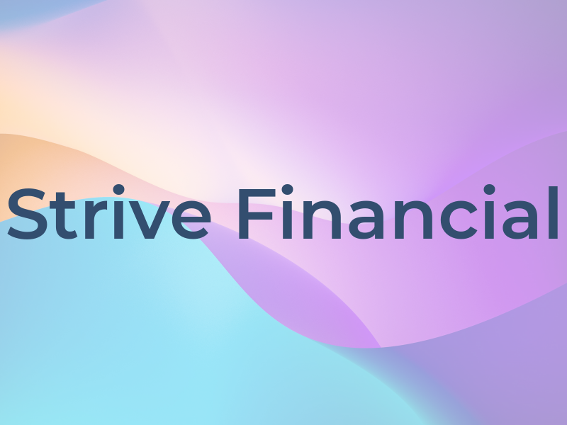 Strive Financial