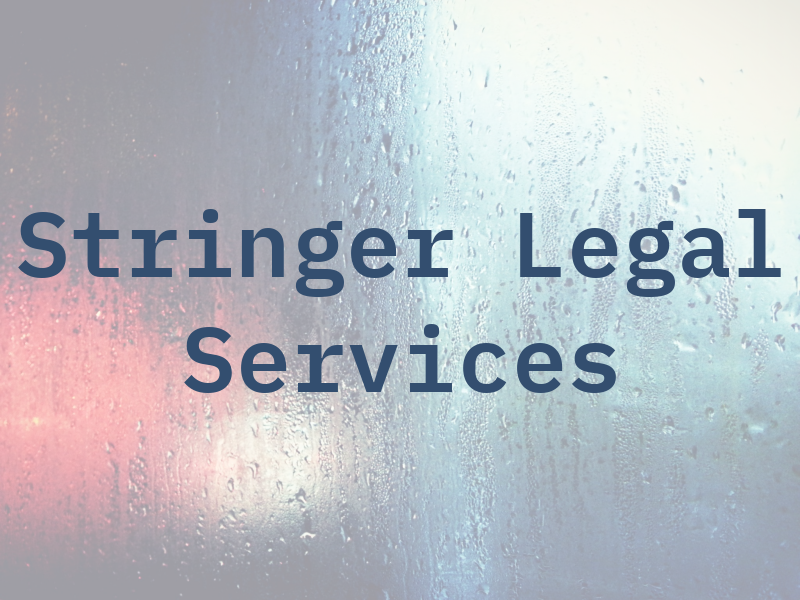 Stringer Legal Services