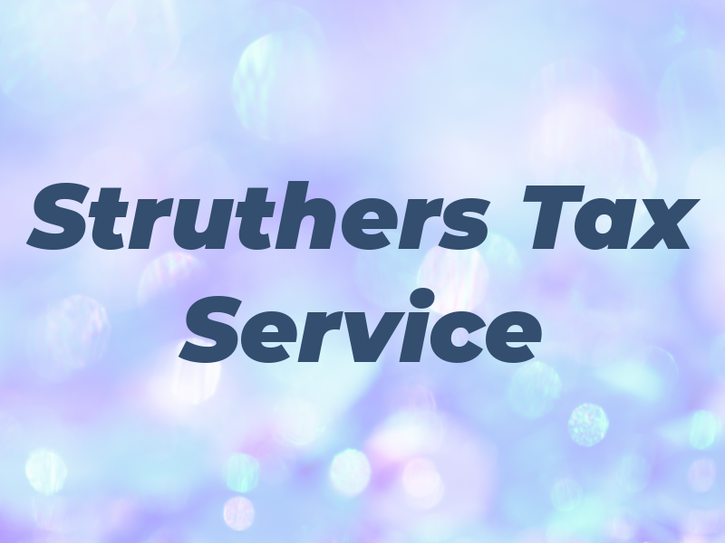 Struthers Tax Service