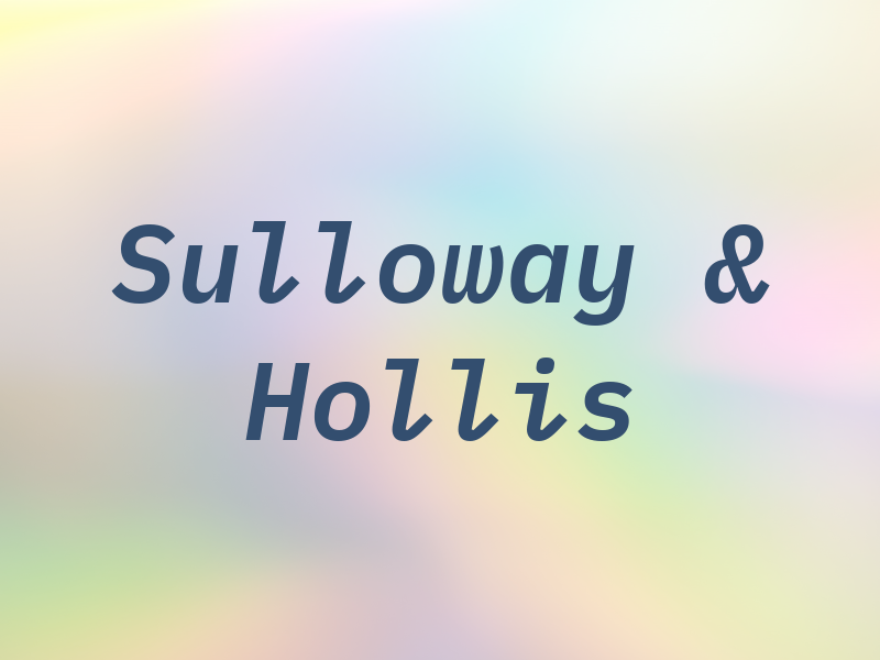 Sulloway & Hollis