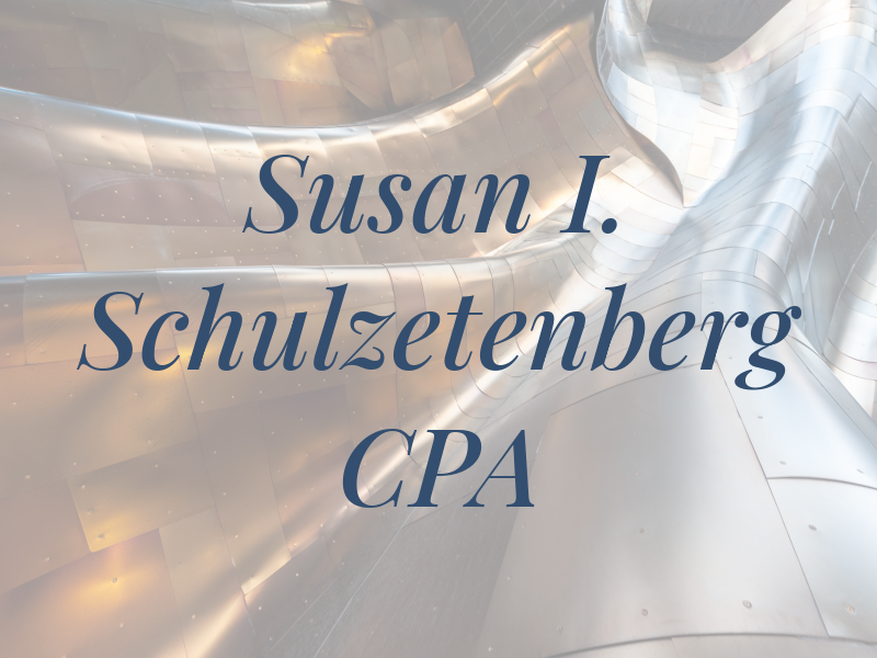 Susan I. Schulzetenberg CPA