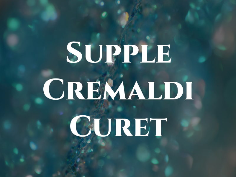 Supple Cremaldi & Curet