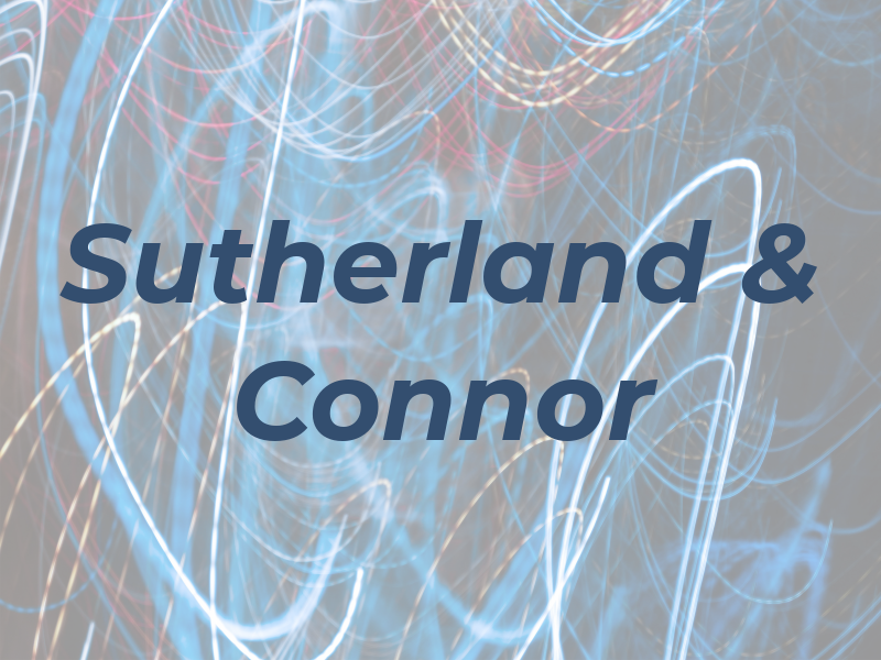 Sutherland & Connor